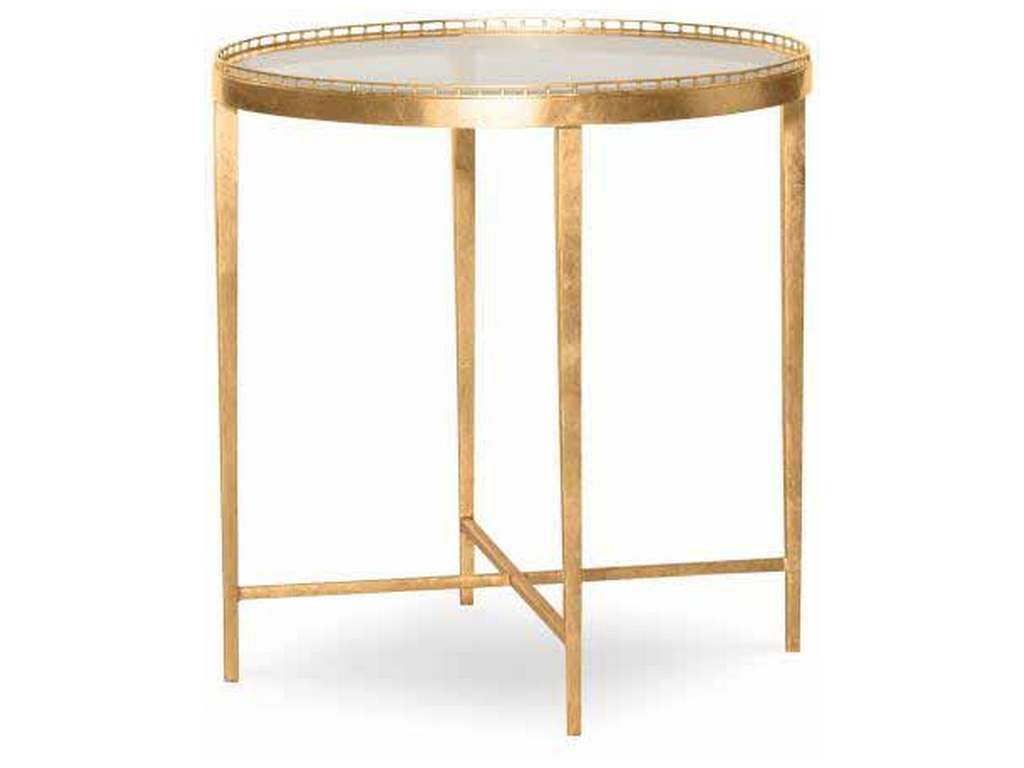 Century CSA-102-9 Logan Round Chairside Table