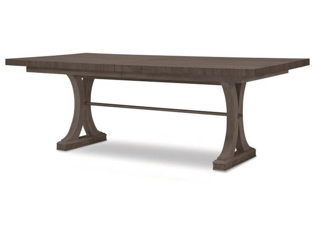 Century CT1002-MK-OAK Carlyle Rectangular Oak Dining Table
