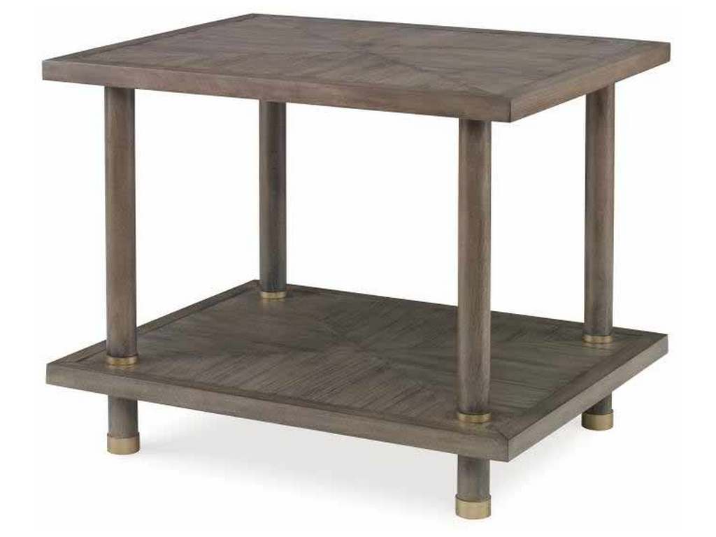 Century CT1005-MK Biscayne Side Table Mink Grey Century CT1005-MK Biscayne Side Table Mink Grey