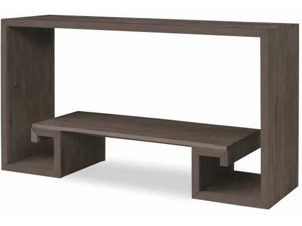 Century CT1006-MK Greek Key Console Mink Grey