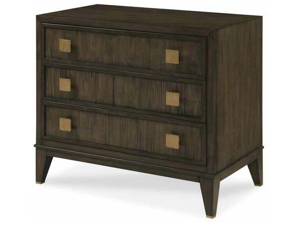 Century CT1008-MK Carlyle 3 Drawer Nightstand Mink Grey Century CT1008-MK Carlyle 3 Drawer Nightstand Mink Grey