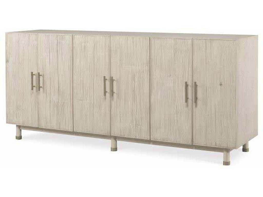 Century CT1011-PN Biscayne 6 Door Credenza Peninsula