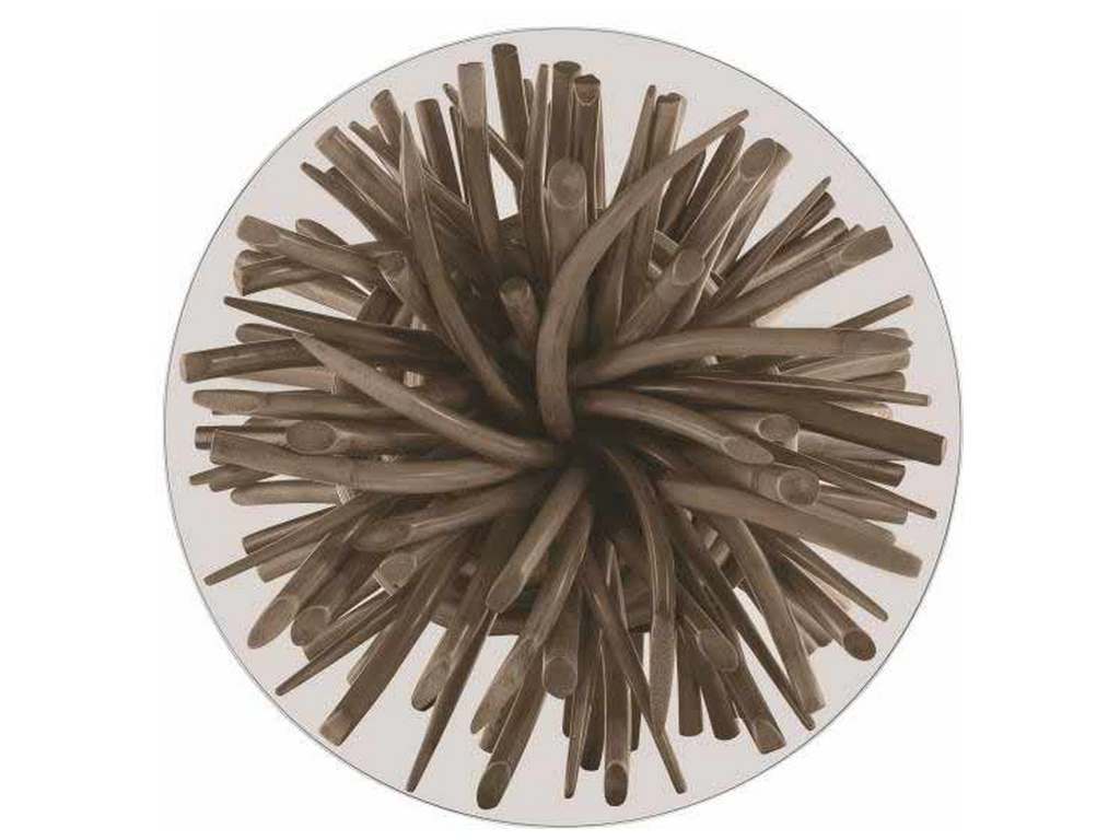 Century CT2036-GR Knot End Table Grey Century CT2036-GR Knot End Table Grey