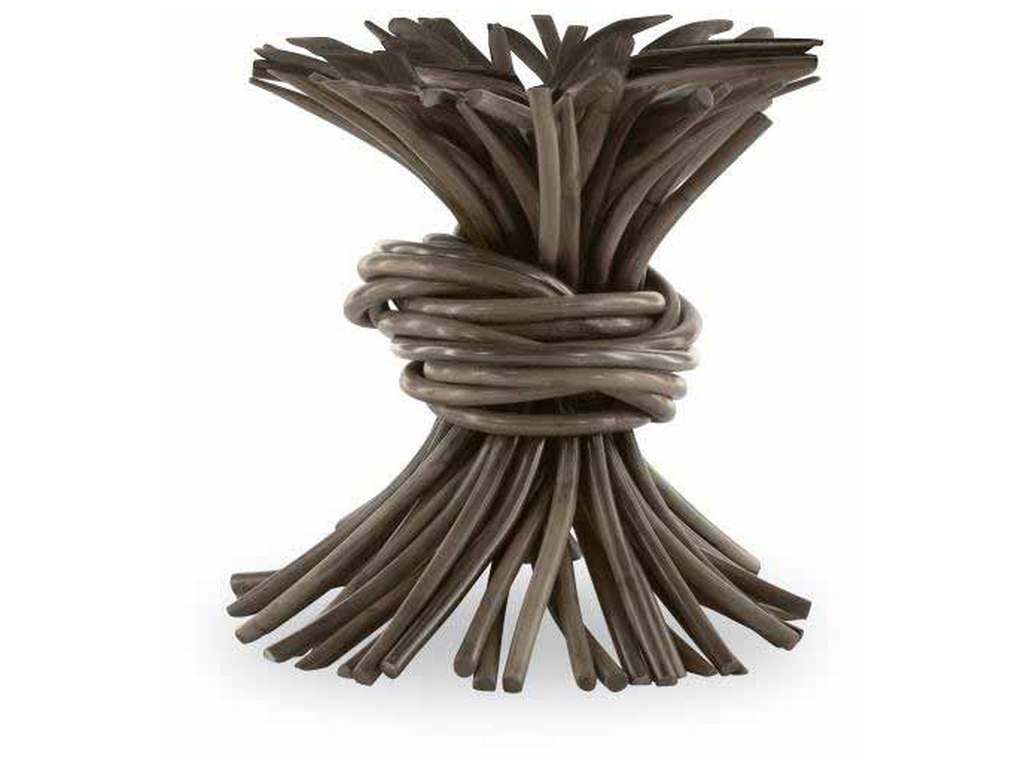 Century CT2036-GR Knot End Table Grey Century CT2036-GR Knot End Table Grey