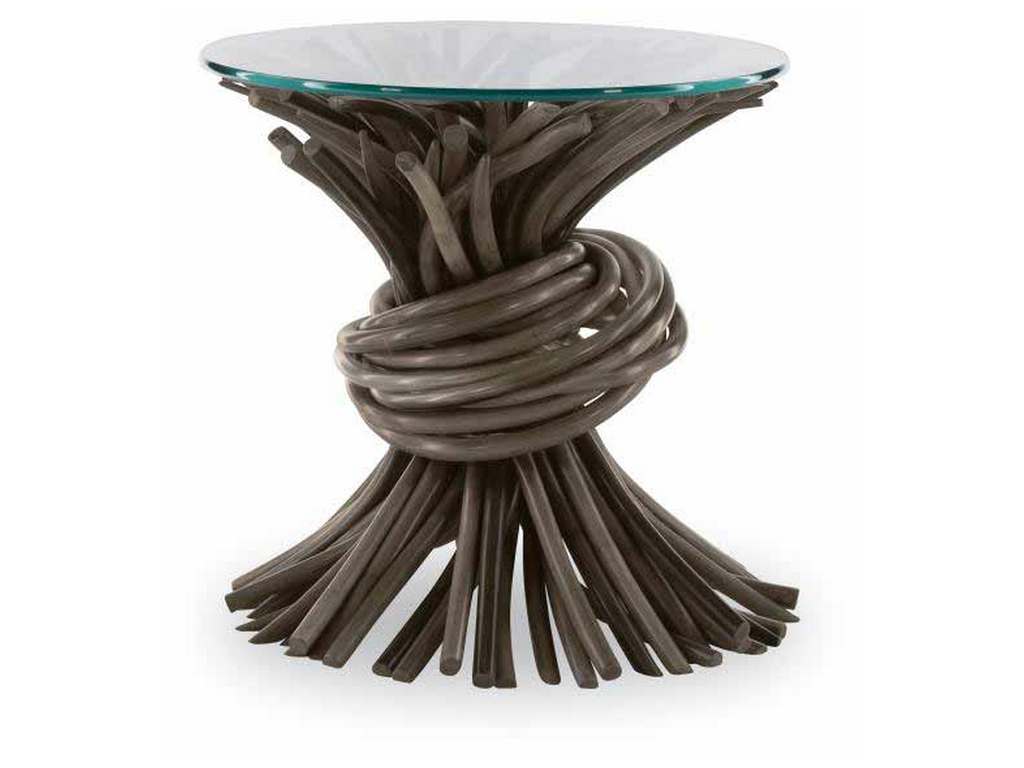 Century CT2036-GR Knot End Table Grey Century CT2036-GR Knot End Table Grey