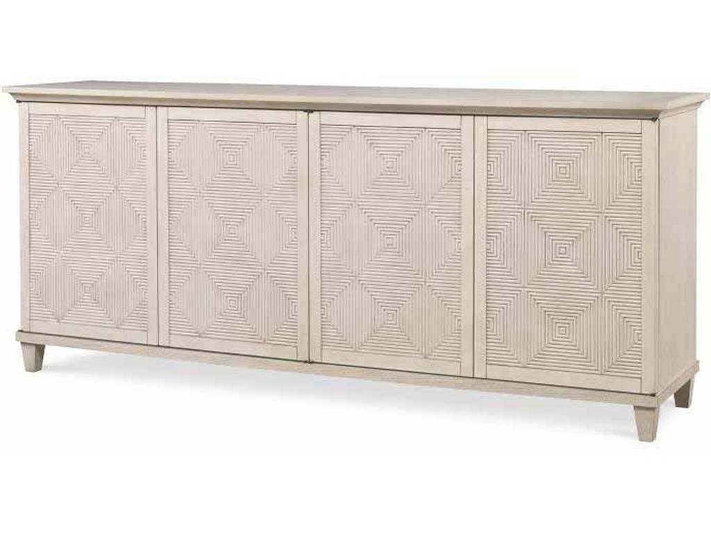 Century CT2039-PN Catalina 4 Door Credenza Peninsula