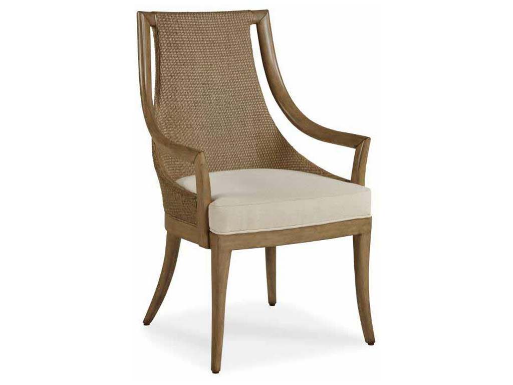 Century CT2100-GR-FL Paragon Dining Chair Morel Grey Flax