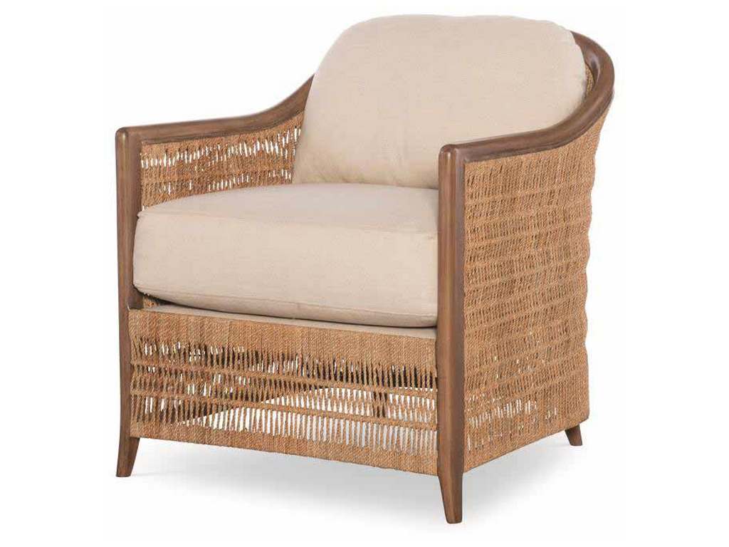 Century CT2101-NT-FL Avalon Lounge Chair Natural Flax