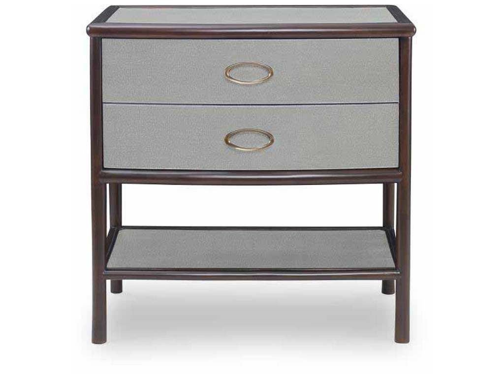 Century CT3006-DG Canvas Nightstand Dove Grey Century CT3006-DG Canvas Nightstand Dove Grey