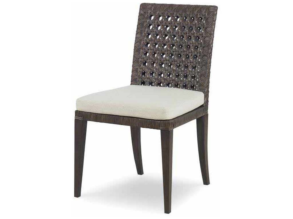Century CT4001S-MK-FL Litchfield Side Chair Mink Grey Flax