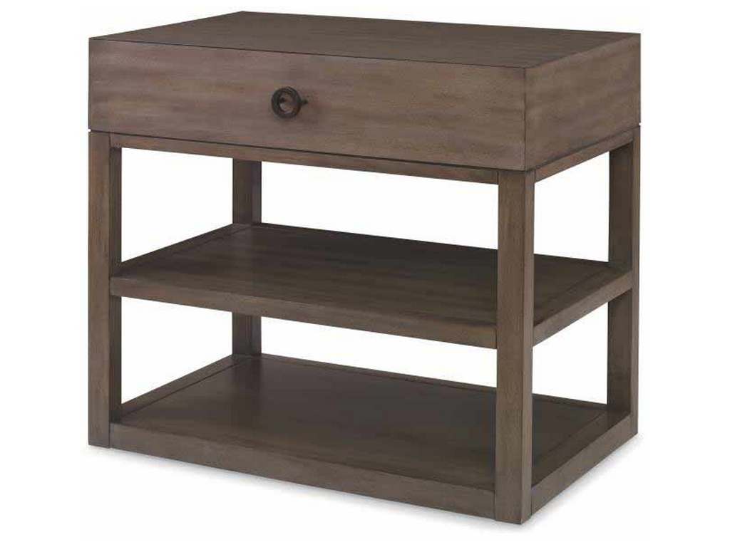 Century CT4012-MK Laguna Large Nightstand Mink Grey