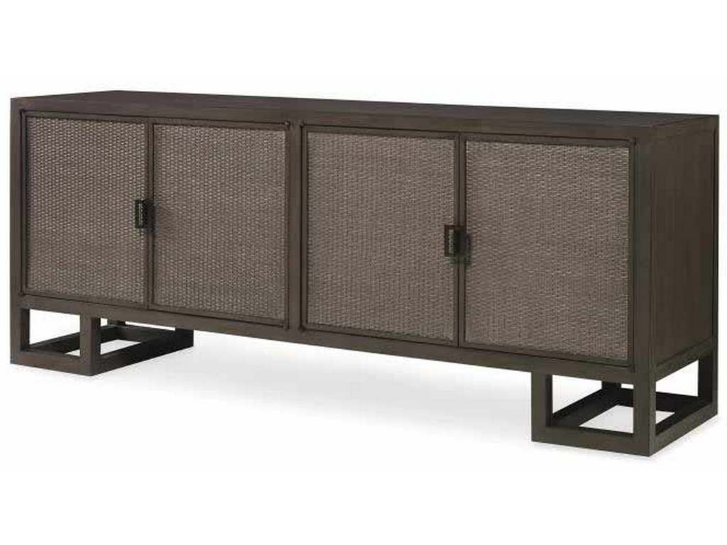 Century CT4022-MK Mackinaw 4 Door Credenza Mink Grey