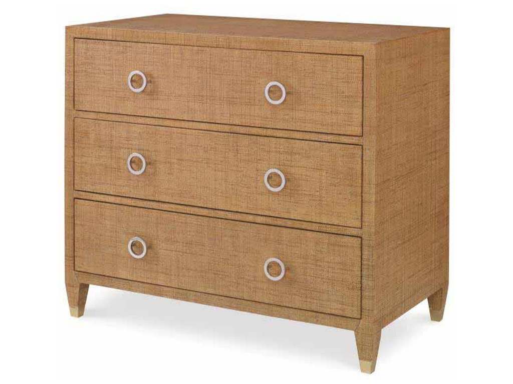 Century CT5019-SD Charleston 3 Drawer Chest with Glass Sand
