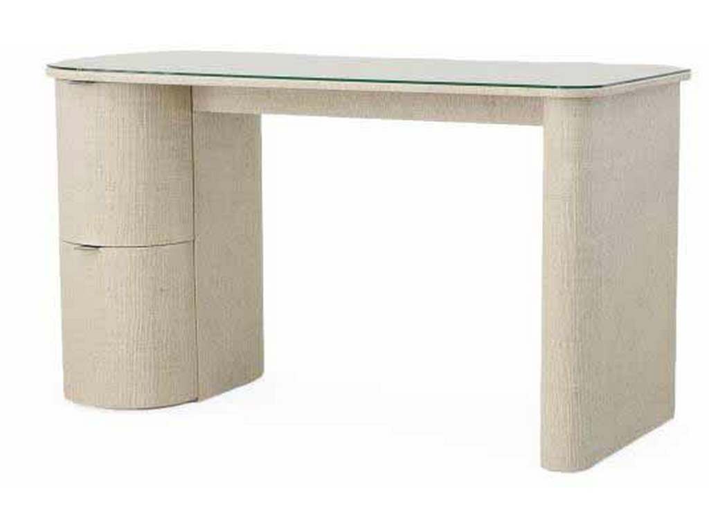 Century CT6033 Micco Desk With Glass Top