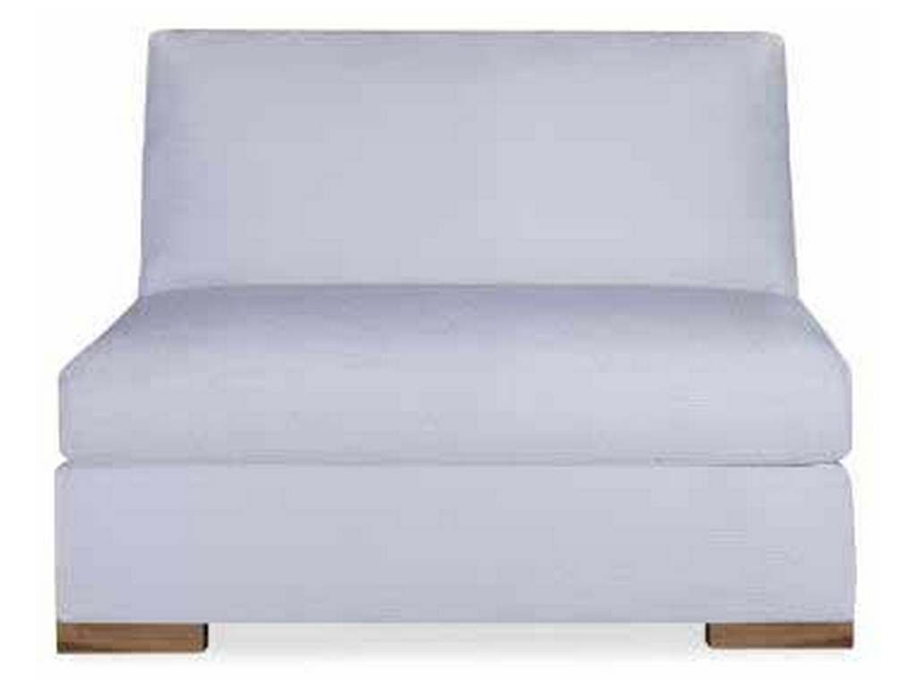 Century D13-7100-11 Great Room Armless Outdoor Chair