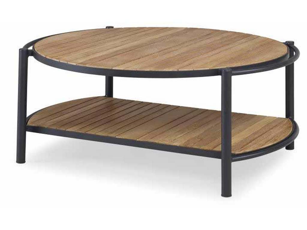 Century D39-88 Bord De Mer Round Cocktail Table Century D39-88 Bord De Mer Round Cocktail Table