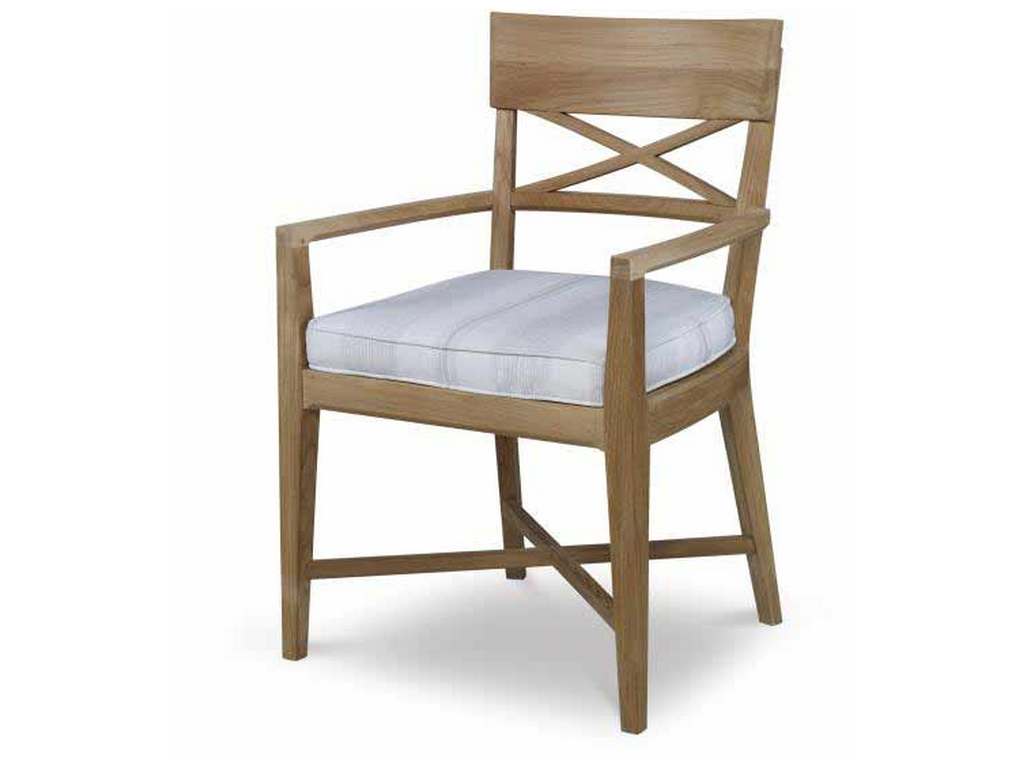 Century Furniture D43-52-PAD West Bay Teak Dining Arm Chair Pad