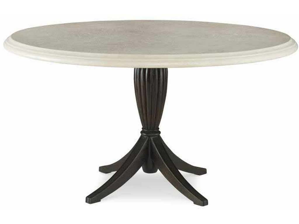 Century D11-94-GRY Archipelago Dining Table Base with 54 inch Grc Round Top