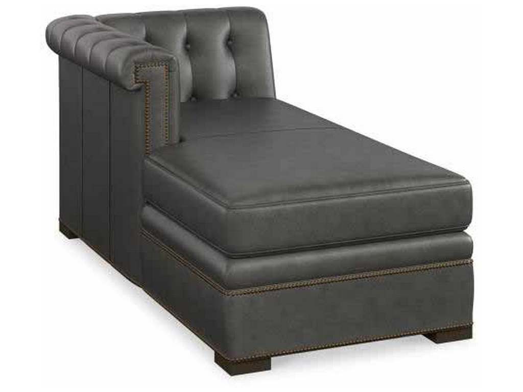 Century LR-7700-81 Modern Chesterfield Laf Chaise Century LR-7700-81 Modern Chesterfield Laf Chaise