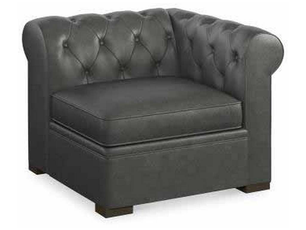 Century LR-7701-21 Classic Chesterfield Corner Chair