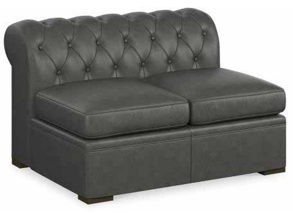 Century LR-7701-82 Chesterfield Armless Love Seat