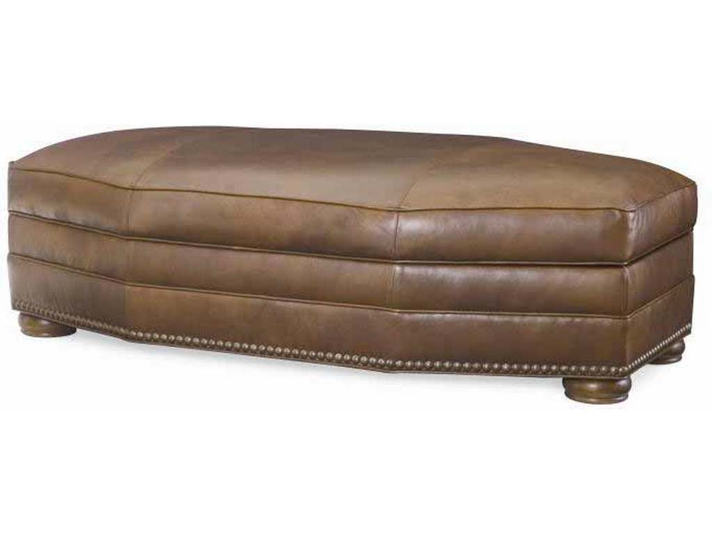 Century LR-7600-14 Leatherstone Wedge Ottoman