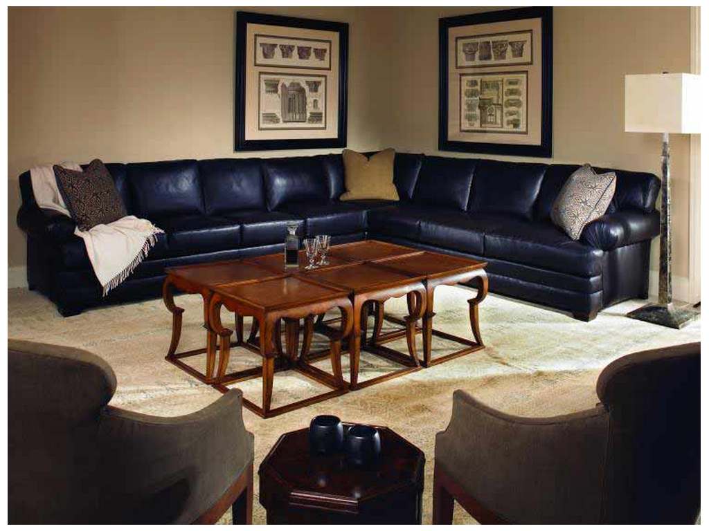 Century LR-7600-83 Leatherstone Laf Pod Chaise