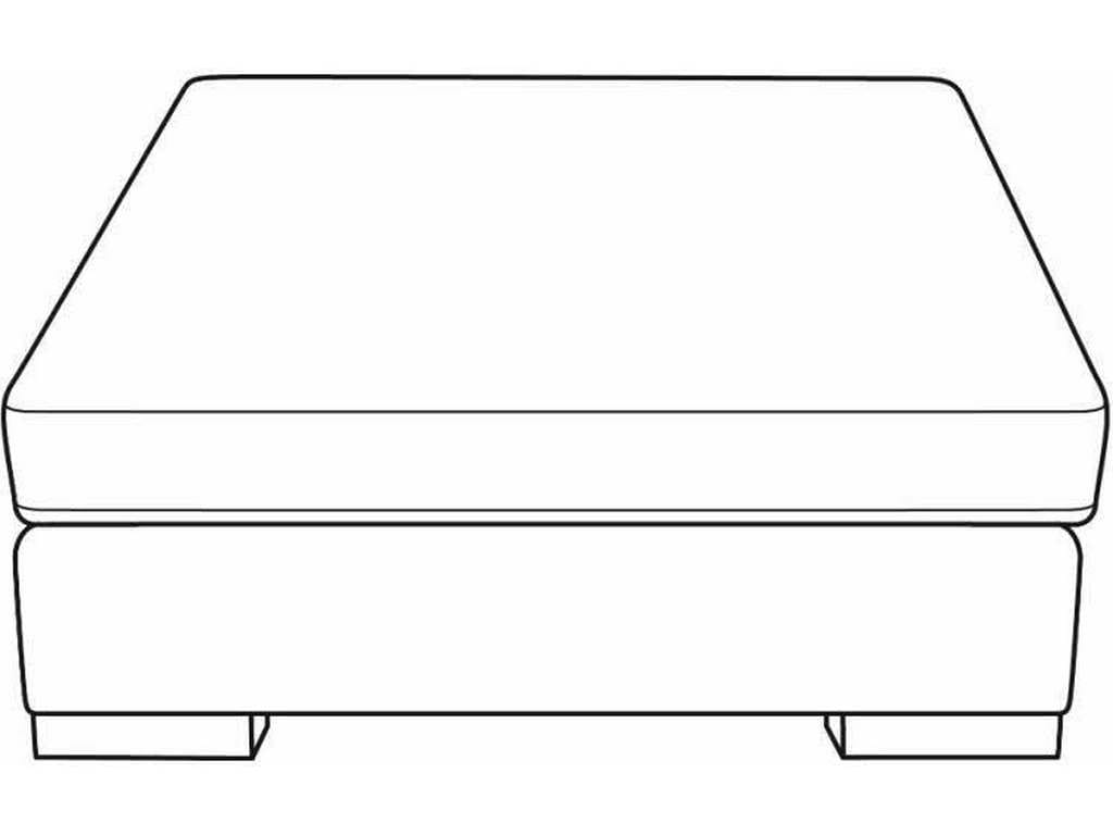 Century D13-7100-14 Great Room Large Outdoor Ottoman