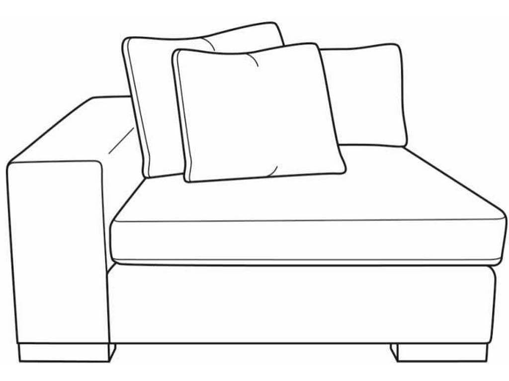 Century Furniture LTD7100-41 Great Room LAF Chair