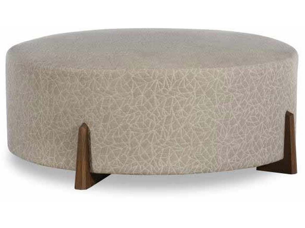 Century Furniture LTD7110-42R Rockford Round Ottoman
