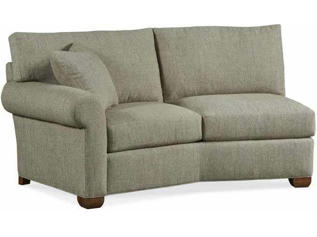 Century LR-7600-87 Leatherstone LAF Large Wedge Sofa