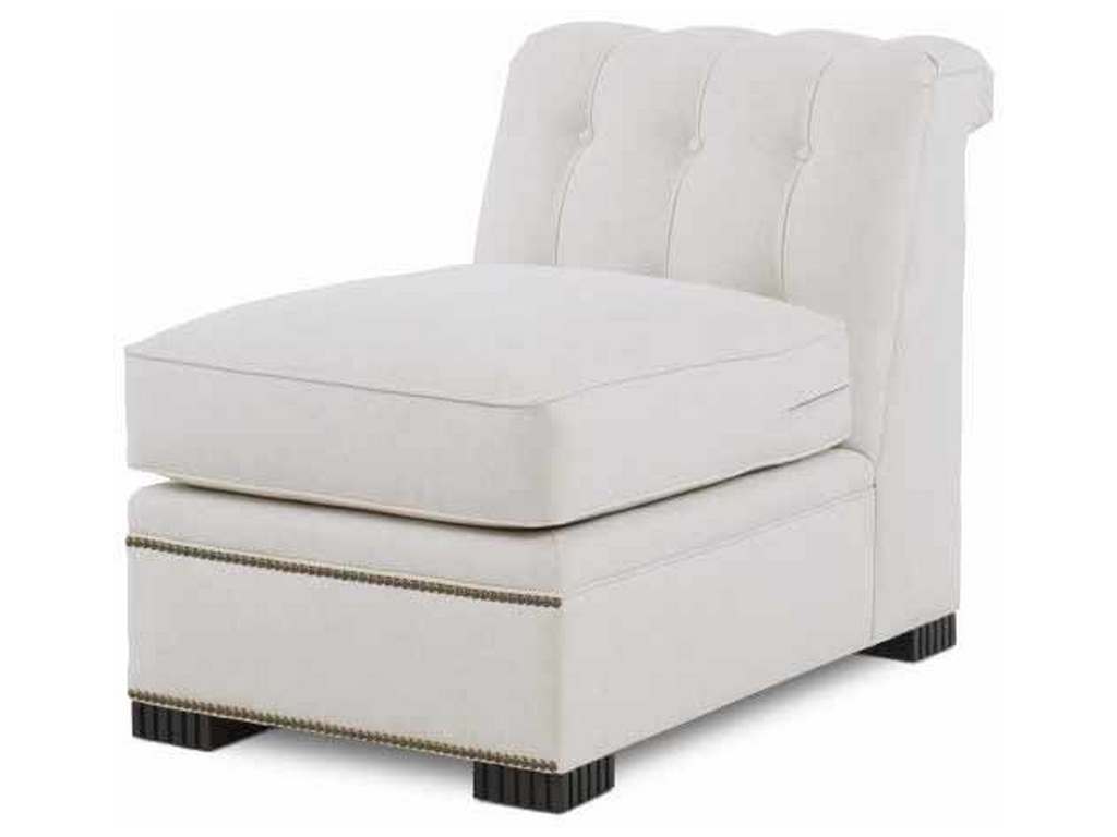 Century Furniture LTD7700-11 Modern Chesterfield Armless Chair