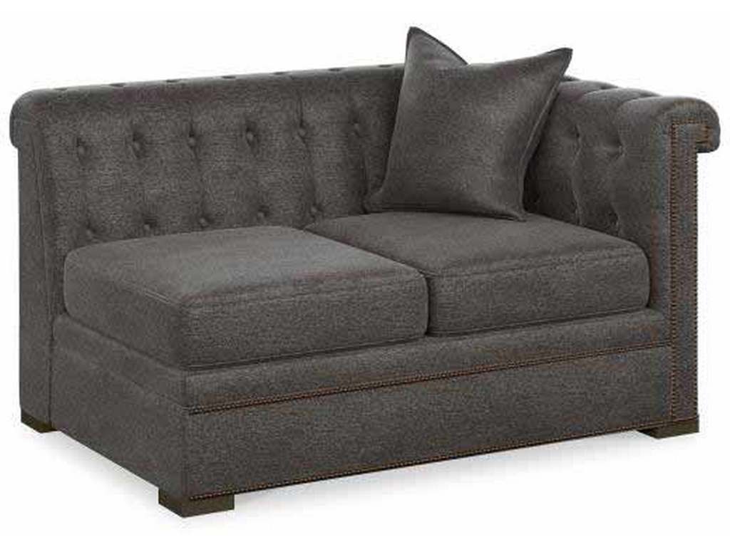 Century Furniture LTD7700-62 Modern Chesterfield Laf Love Seat