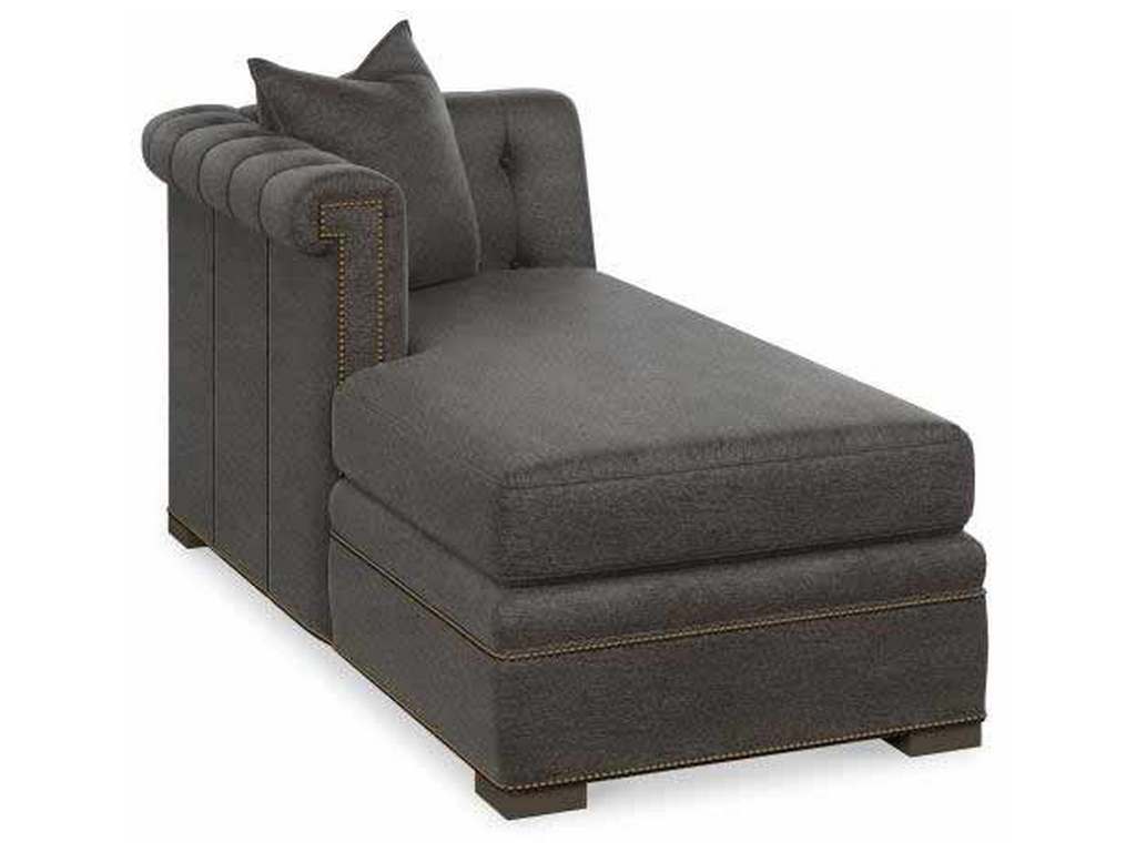 Century Furniture LTD7700-81 Modern Chesterfield Laf Chaise