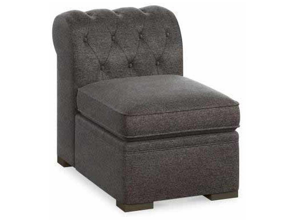 Century LTD7701-11 Classic Chesterfield Armless Chair