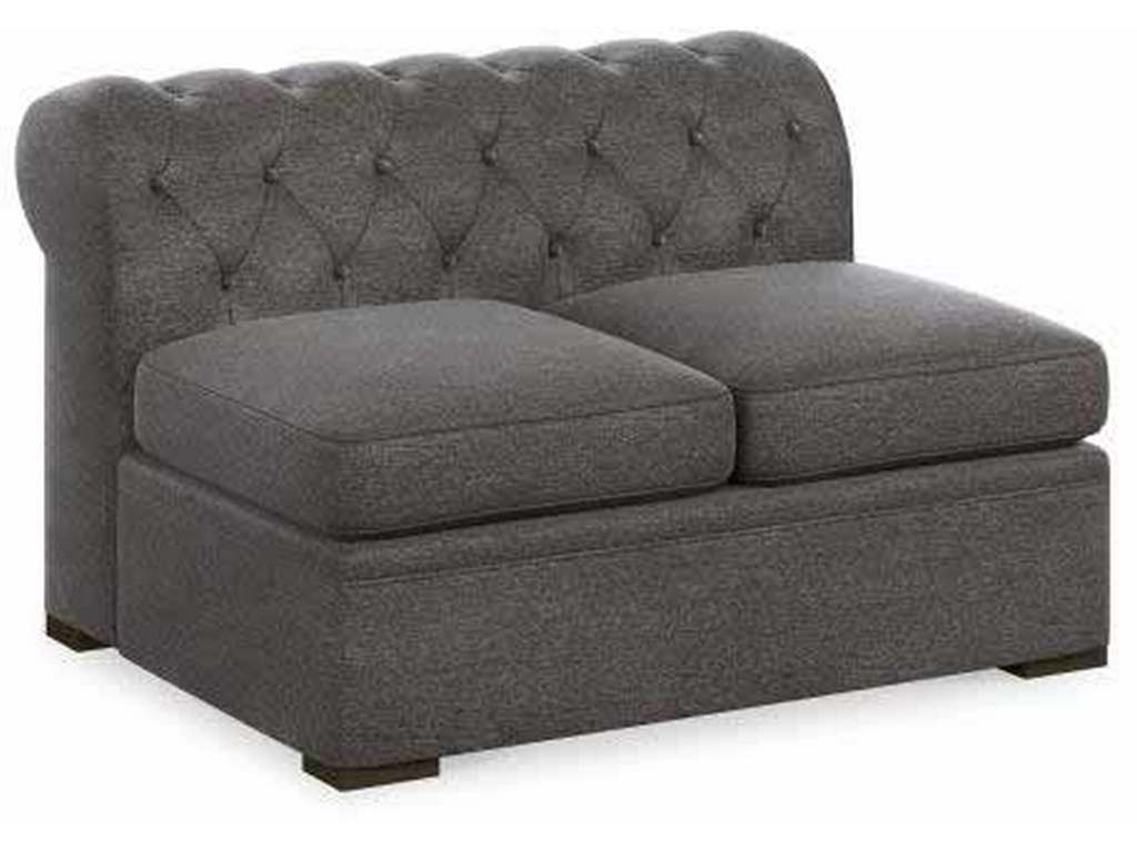 Century LTD7701-82 Classic Chesterfield Armless Love Seat