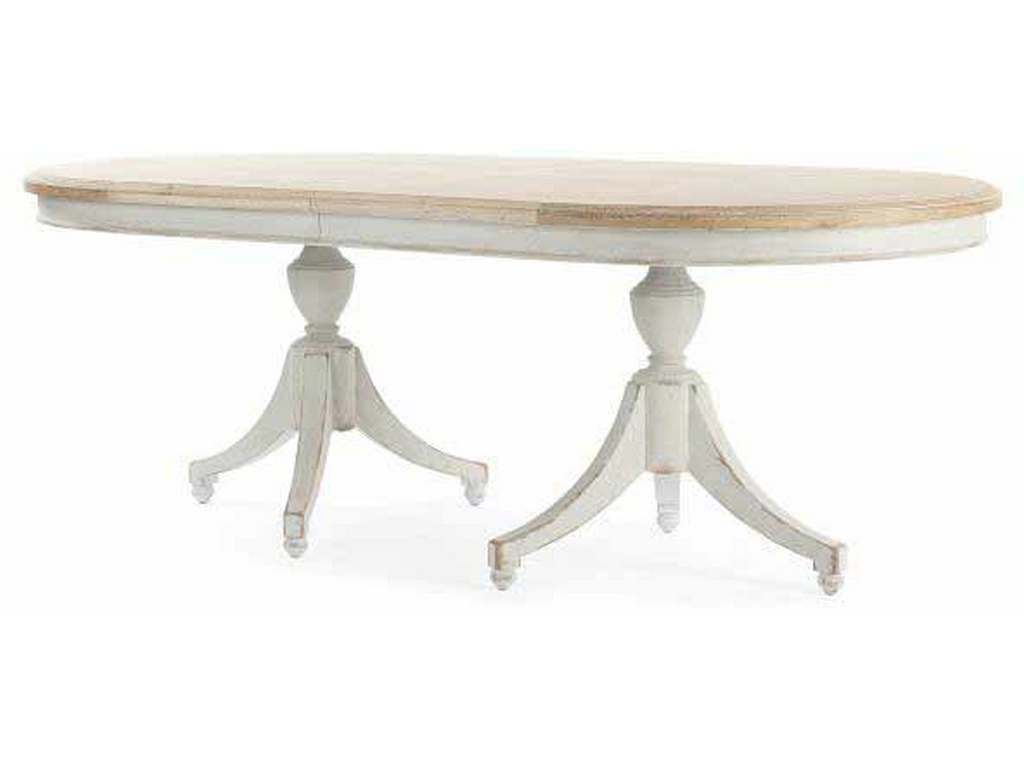 Century MN5562 Madeline Double Pedestal Table Century MN5562 Madeline Double Pedestal Table