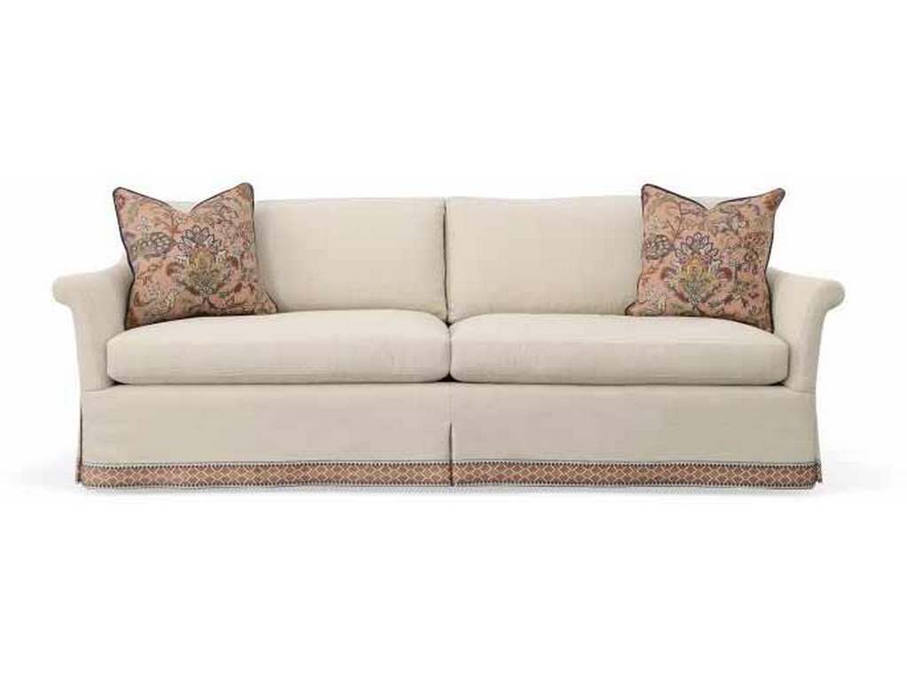 Century SIG2119-2SK Hadley Skirted Sofa