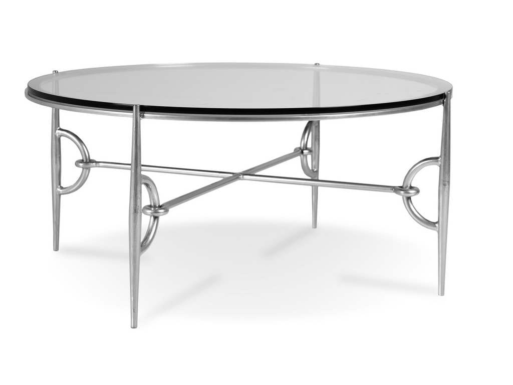 Charleston Forge 6822  Paddock 42 inch Round Cocktail Table