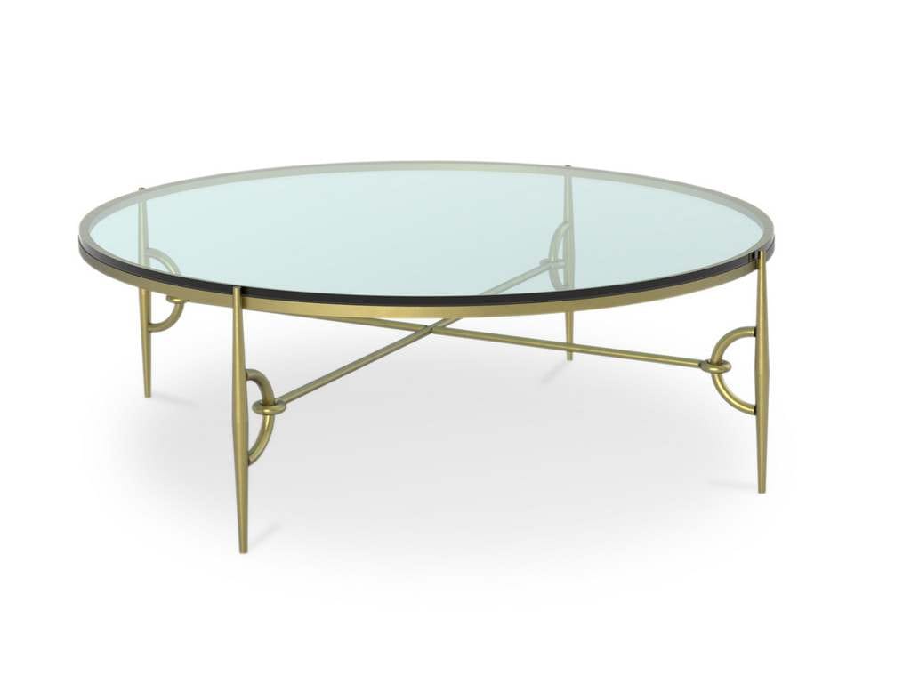 Charleston Forge 6824  Paddock 48 inch Round Cocktail Table
