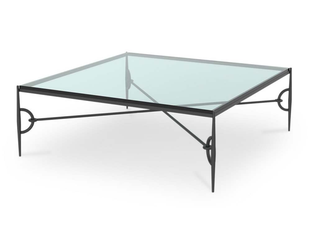 Charleston Forge 6825  Paddock 48 inch Square Cocktail Table