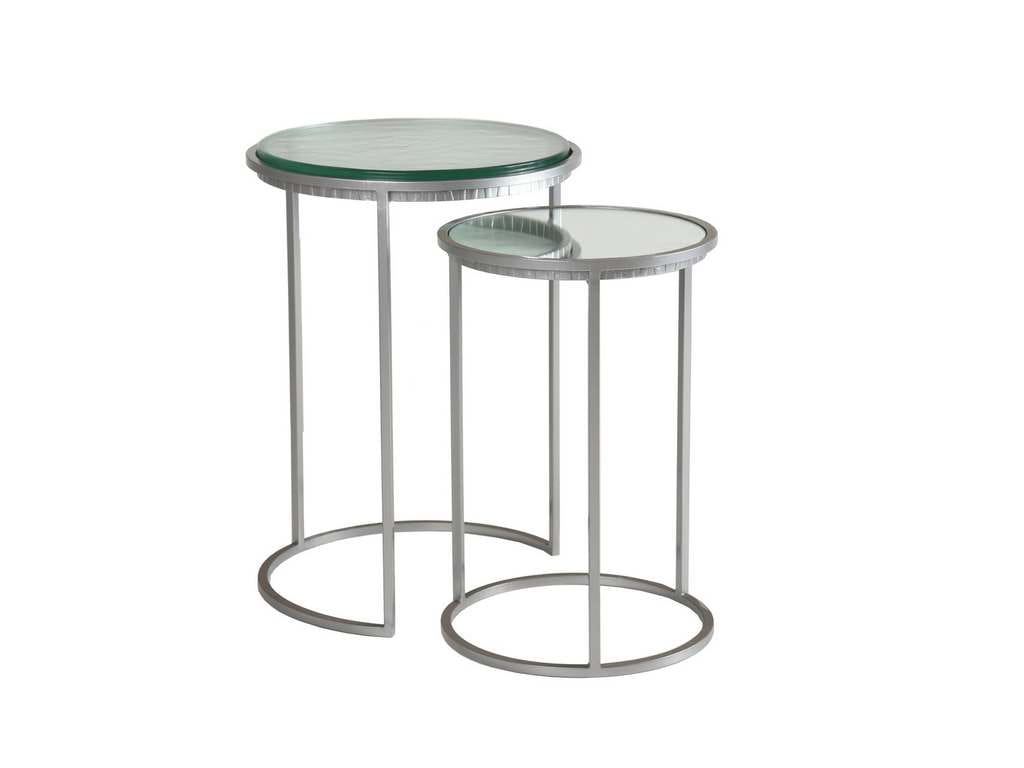 Charleston Forge 7415  Drink Table Carolina Nesting Tables
