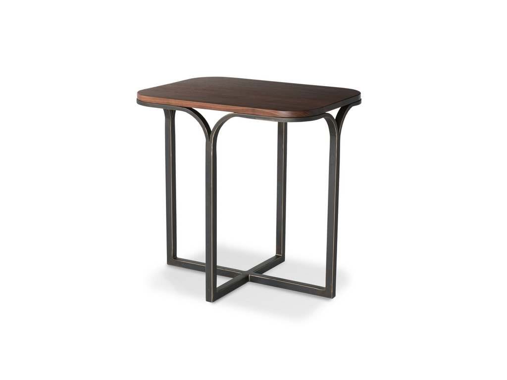 Charleston Forge 7909  Wave Rectangular End Table