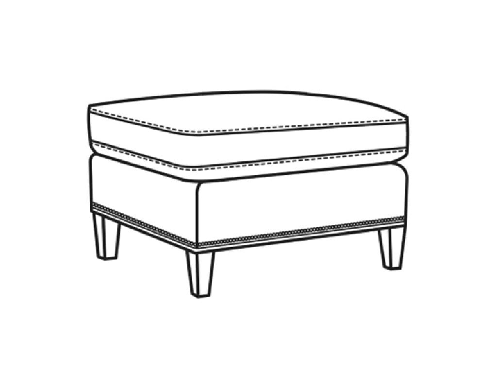 CR Laine 2160-07  Penelope Ottoman