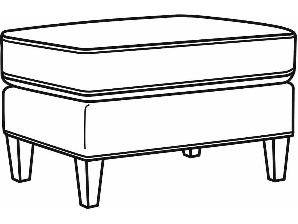 CR Laine 2445-07 Chandler Ottoman