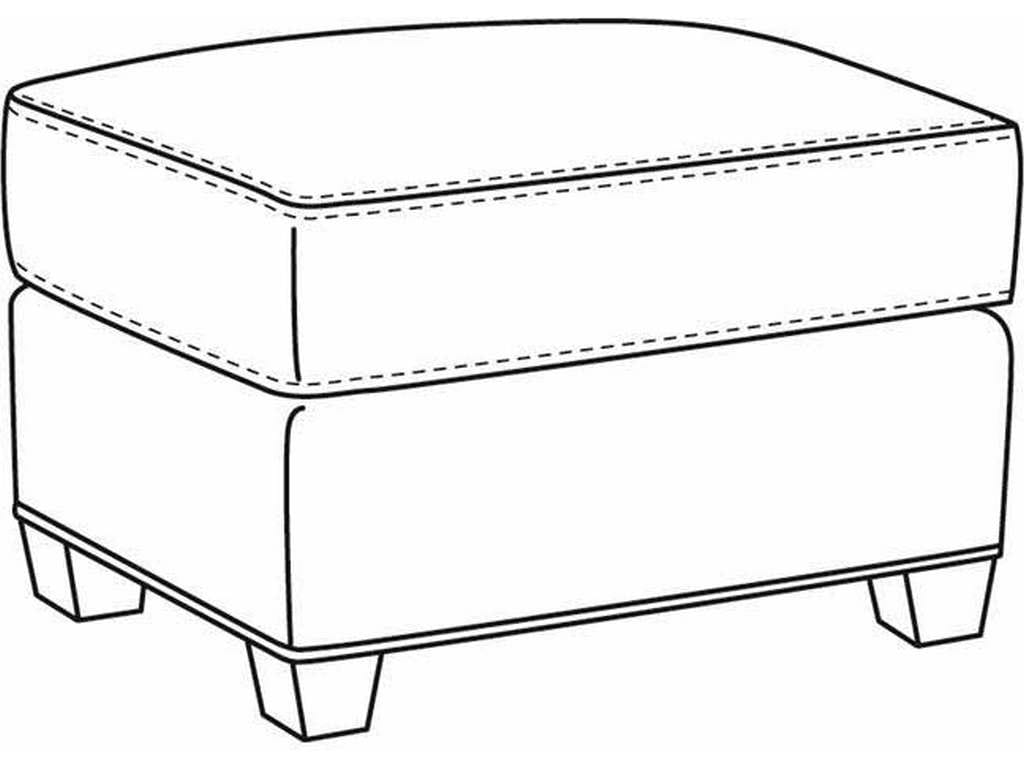 CR Laine 4447 Breakers Ottoman