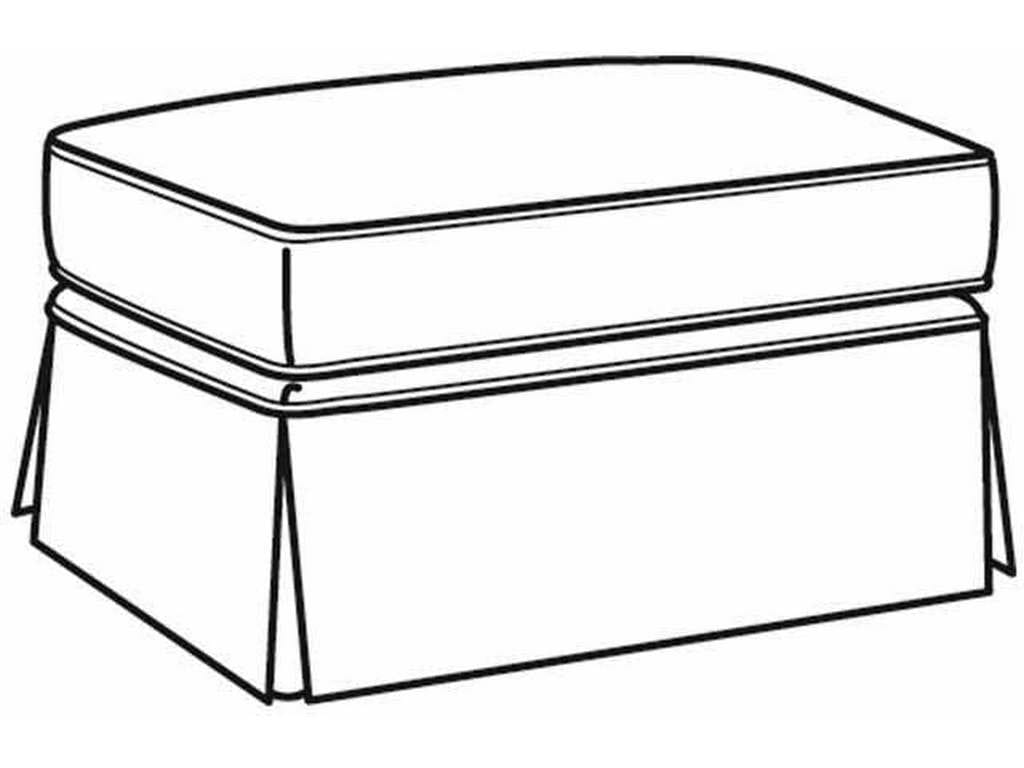 CR Laine 7707  Hudson Ottoman
