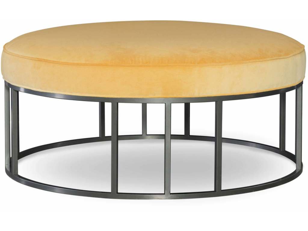 CR Laine 9407-07  Owen Metal Base Round Ottoman