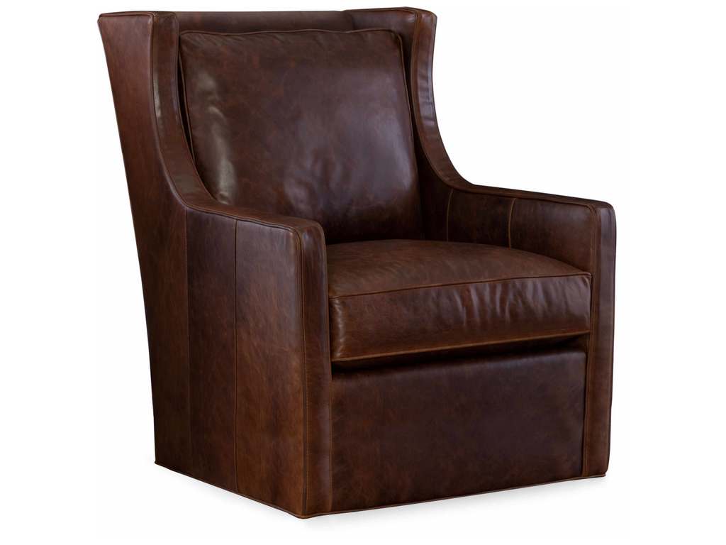 CR Laine L2446-05SW Chance Leather Swivel Chair