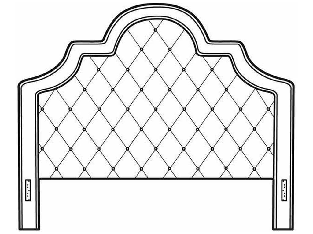 CR Laine HK160  Kylie King Headboard